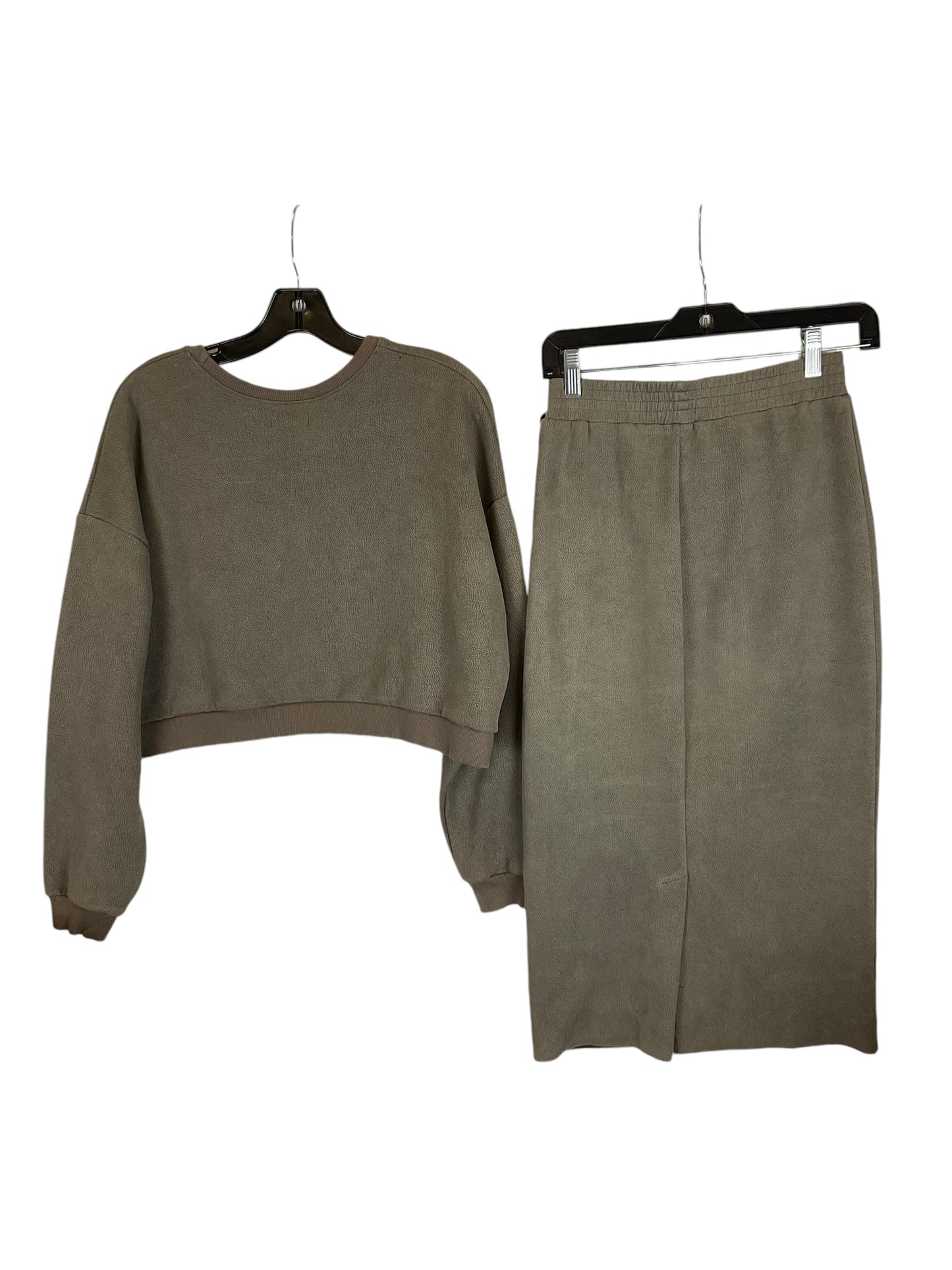 Skirt Set 2pc By Mustard Seed In Green, Size: S