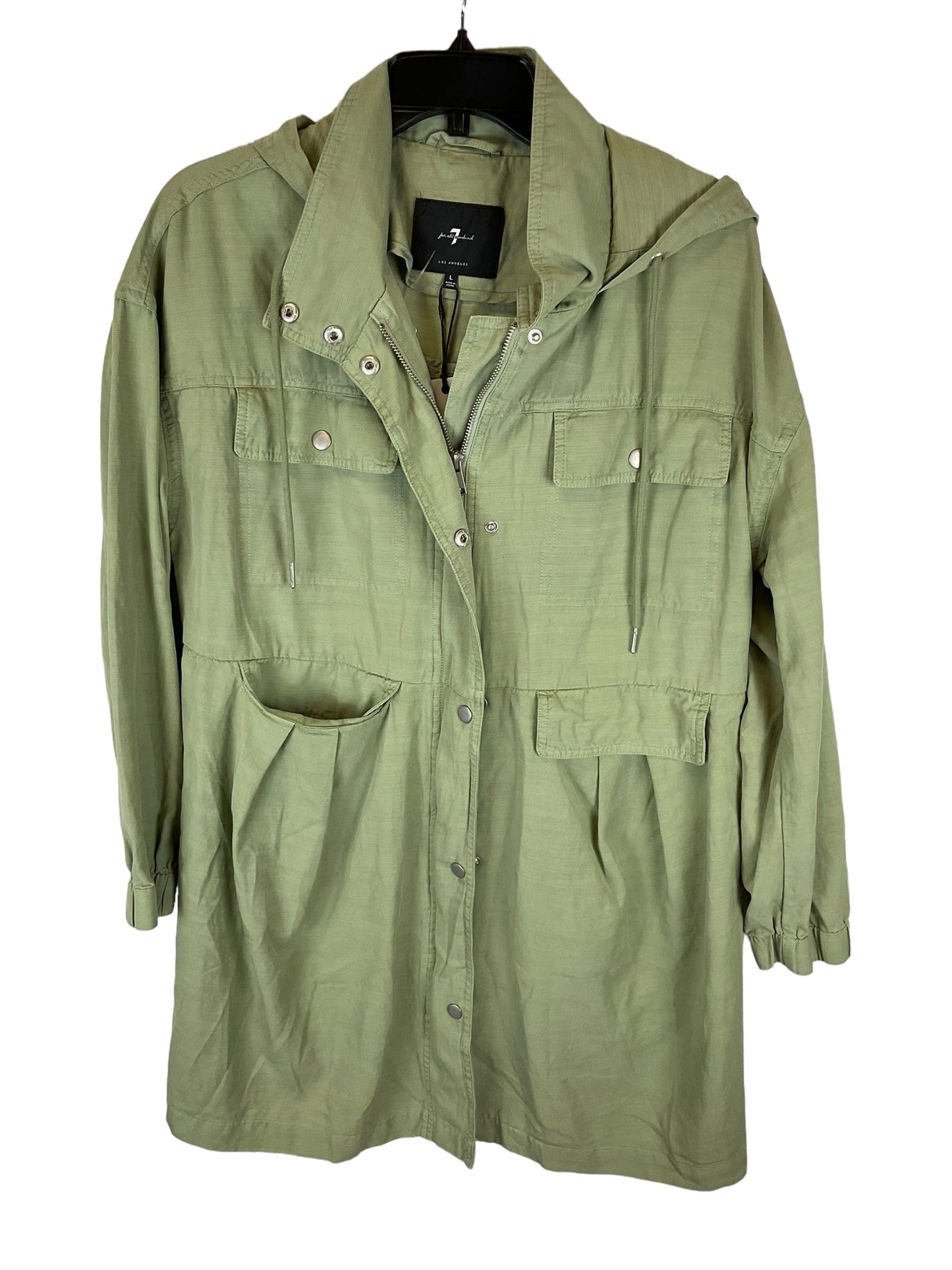 Jacket Designer By 7 For All Mankind In Green, Size: L