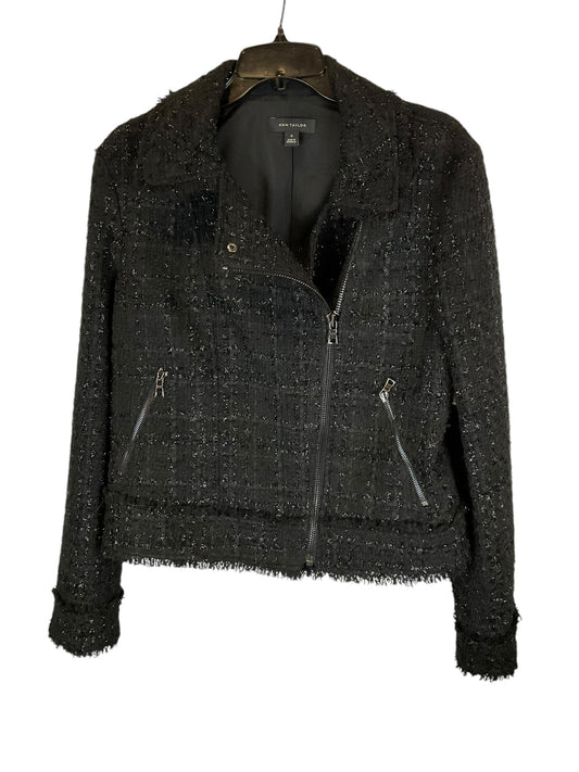 Jacket Other By Ann Taylor In Black, Size: 12