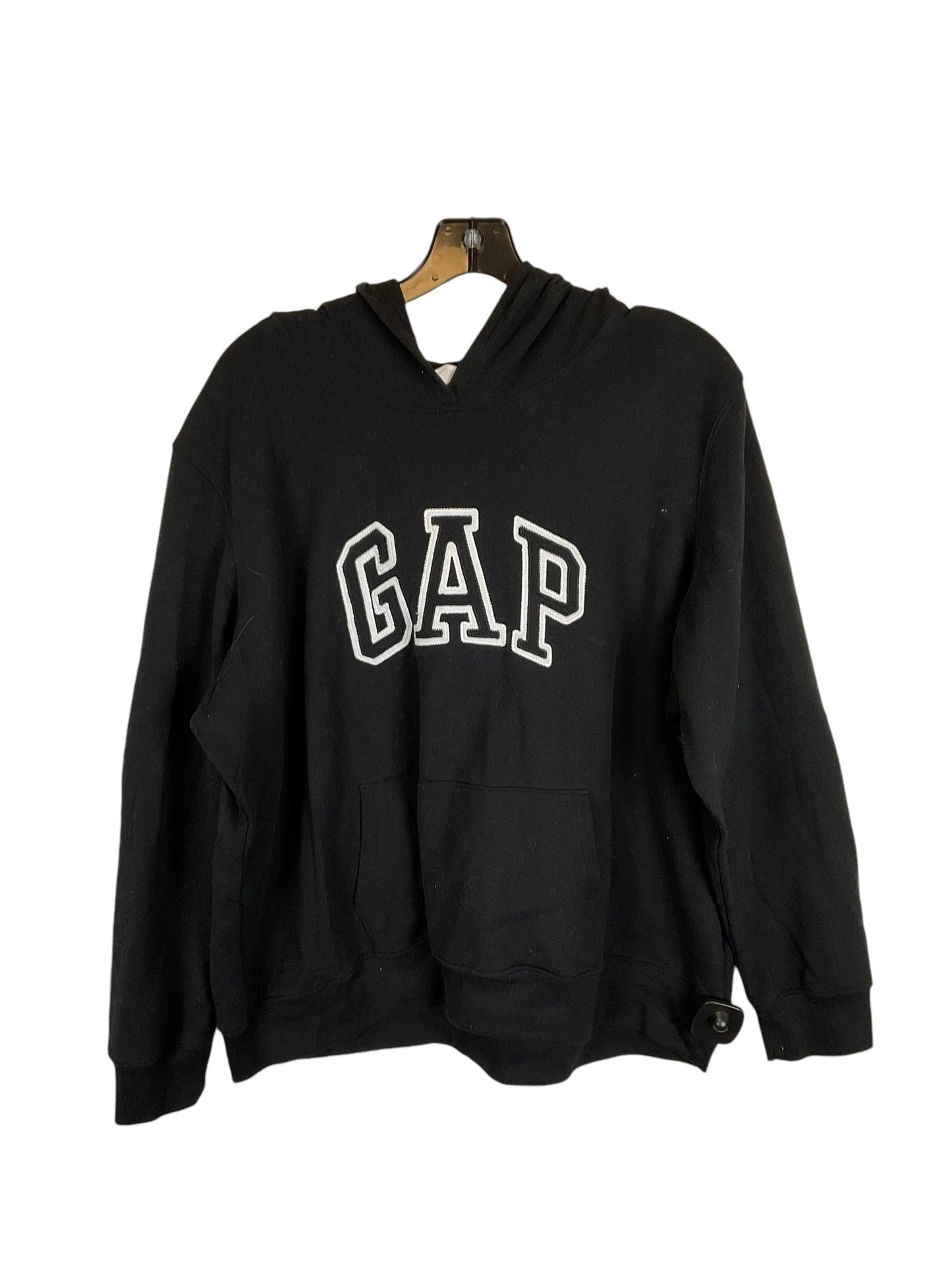 Sweatshirt Hoodie By Gap In Black, Size: Xxl