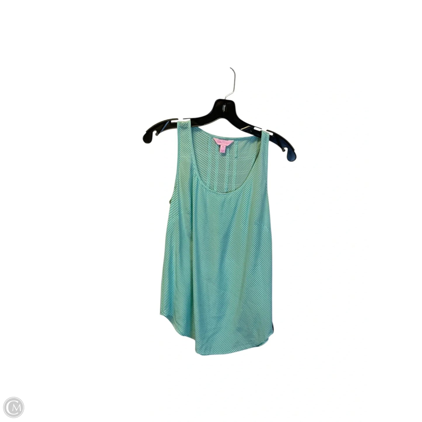 Top Sleeveless Designer By Lilly Pulitzer In Blue, Size: Xs