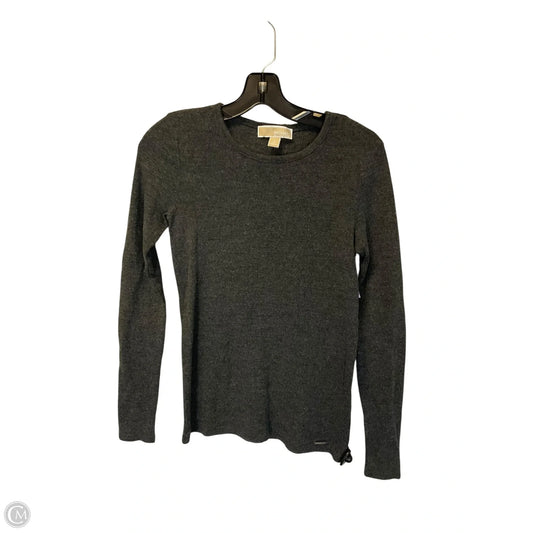 Top Long Sleeve By Michael By Michael Kors In Grey, Size: S