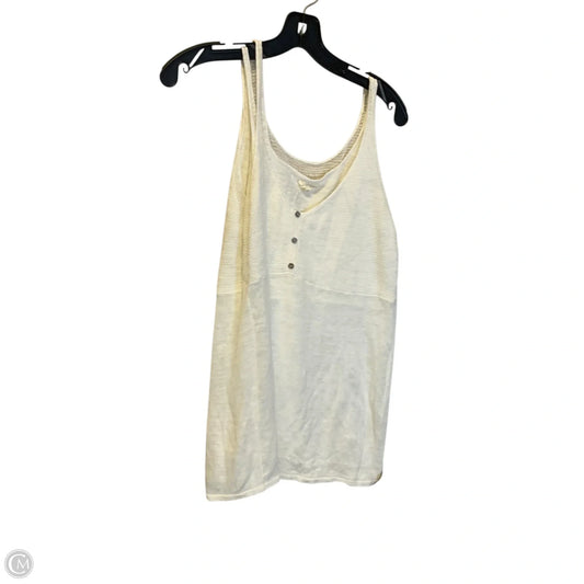 Top Sleeveless By Eileen Fisher In White, Size: S