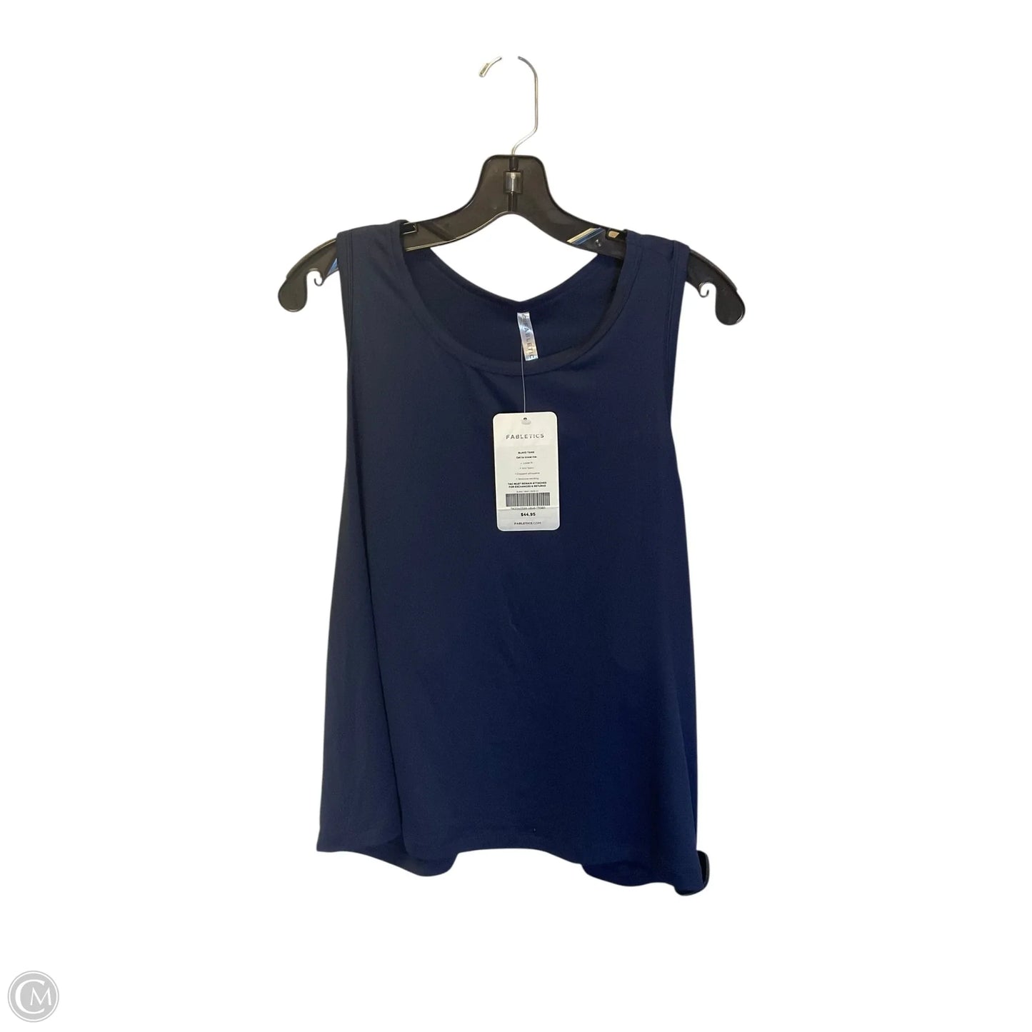 Athletic Tank Top By Fabletics In Navy, Size: 2x