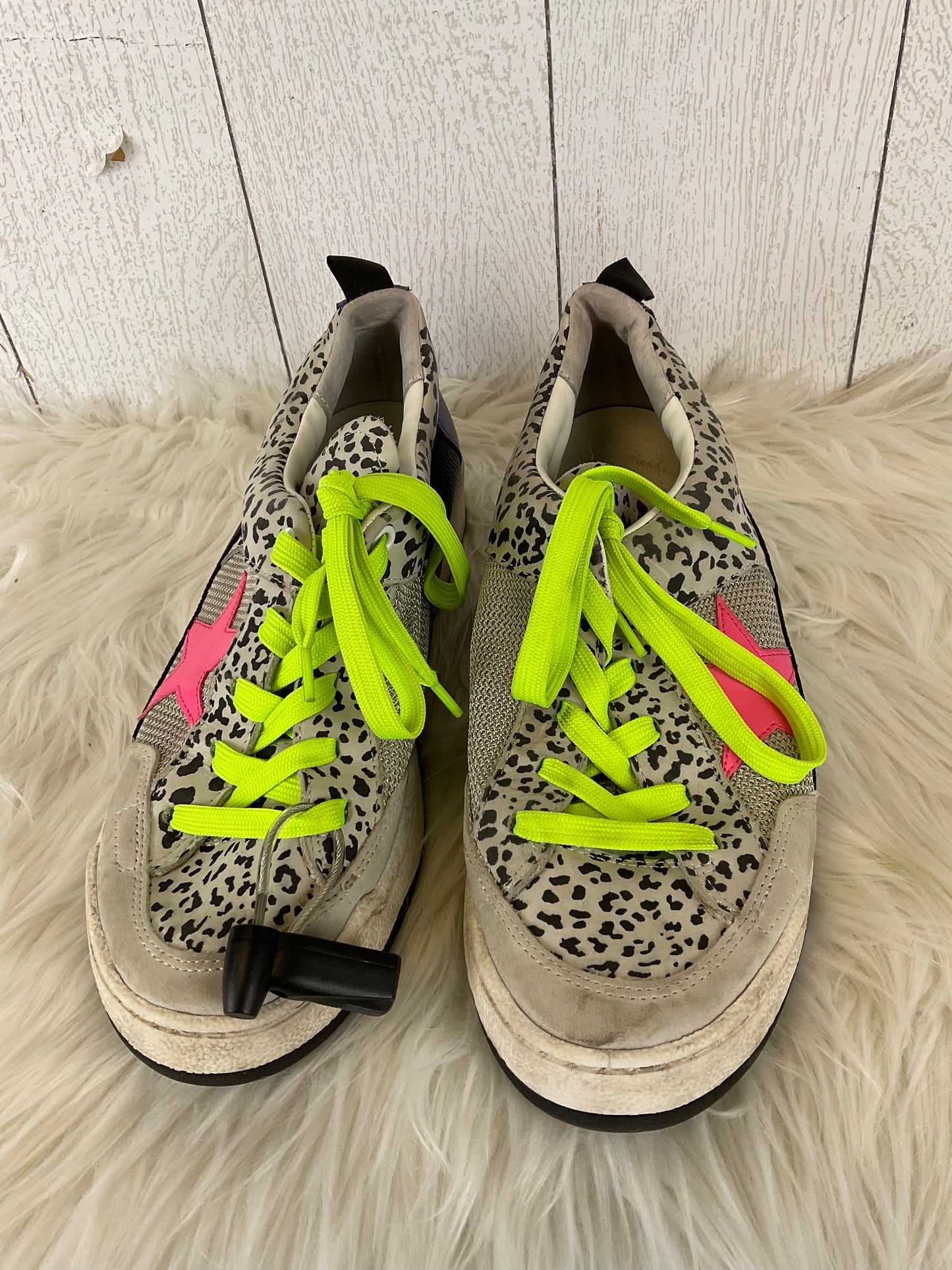 Animal Print Shoes Flats Steve Madden, Size 9.5