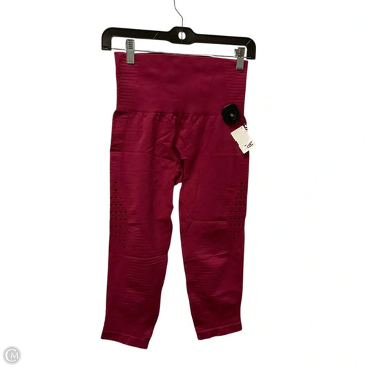 Athletic Leggings Capris By Gym Shark In Red, Size: 0