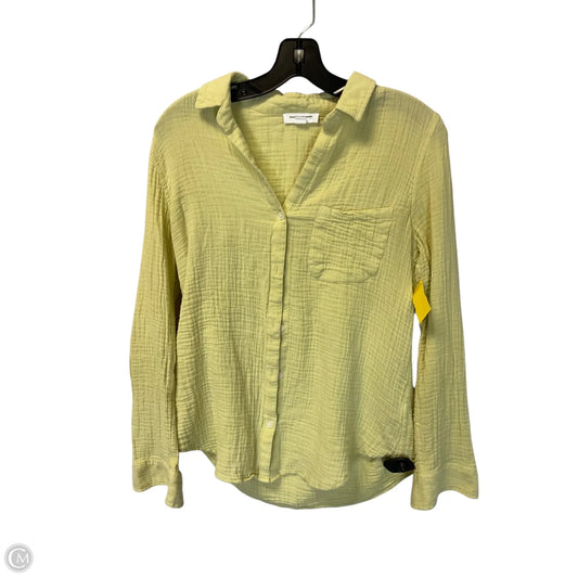 Top Long Sleeve By Beachlunchlounge In Yellow, Size: S