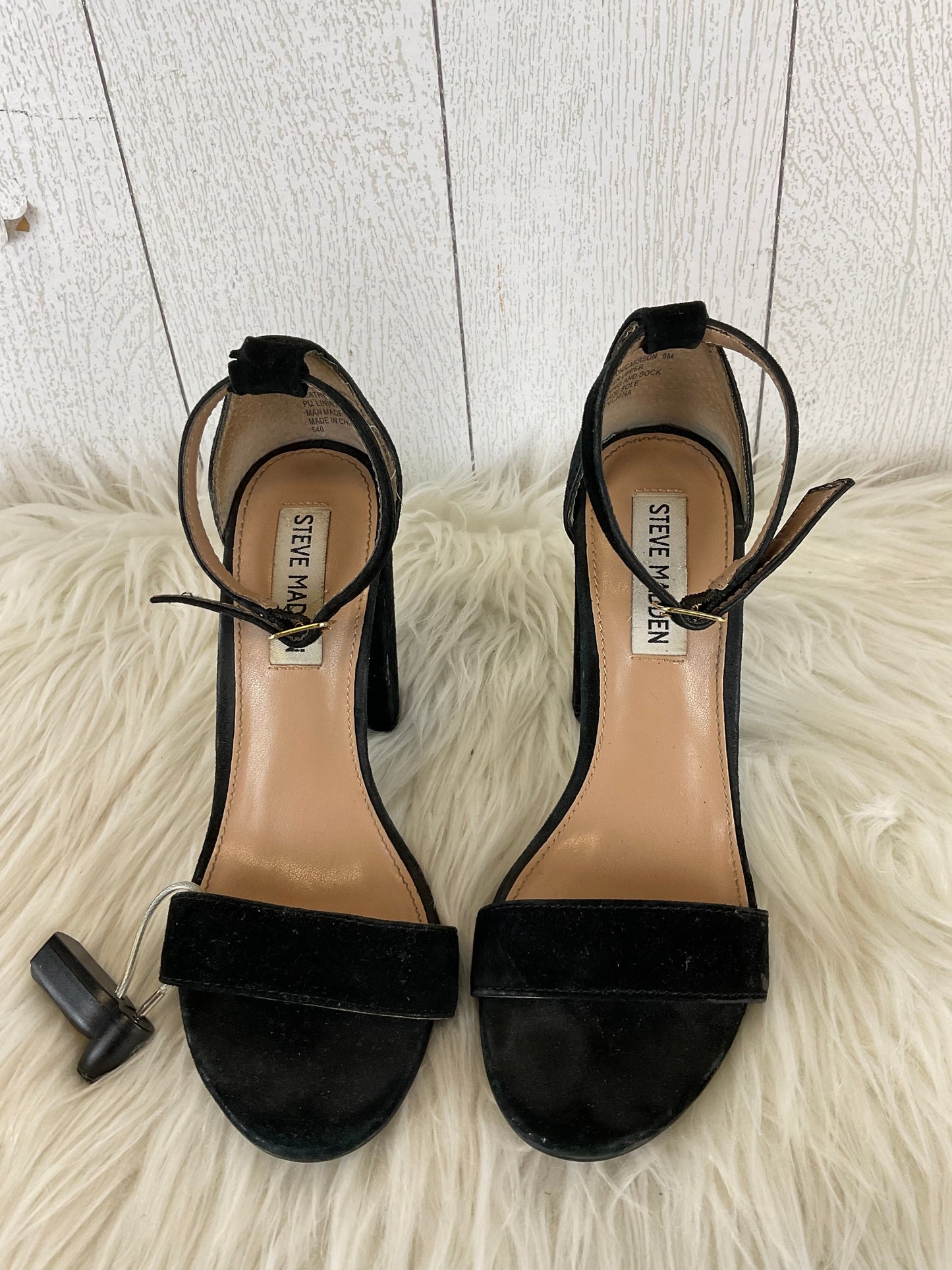 Shoes Heels Block By Steve Madden In Black, Size: 6