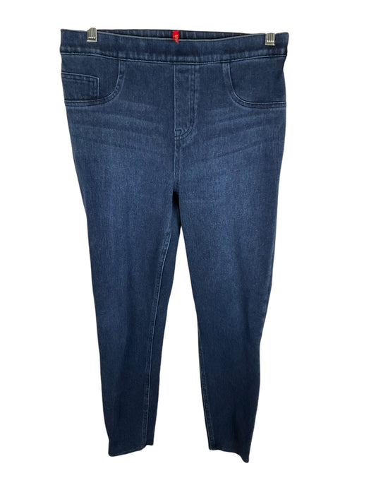 Jeans Designer By Spanx In Blue Denim, Size: L