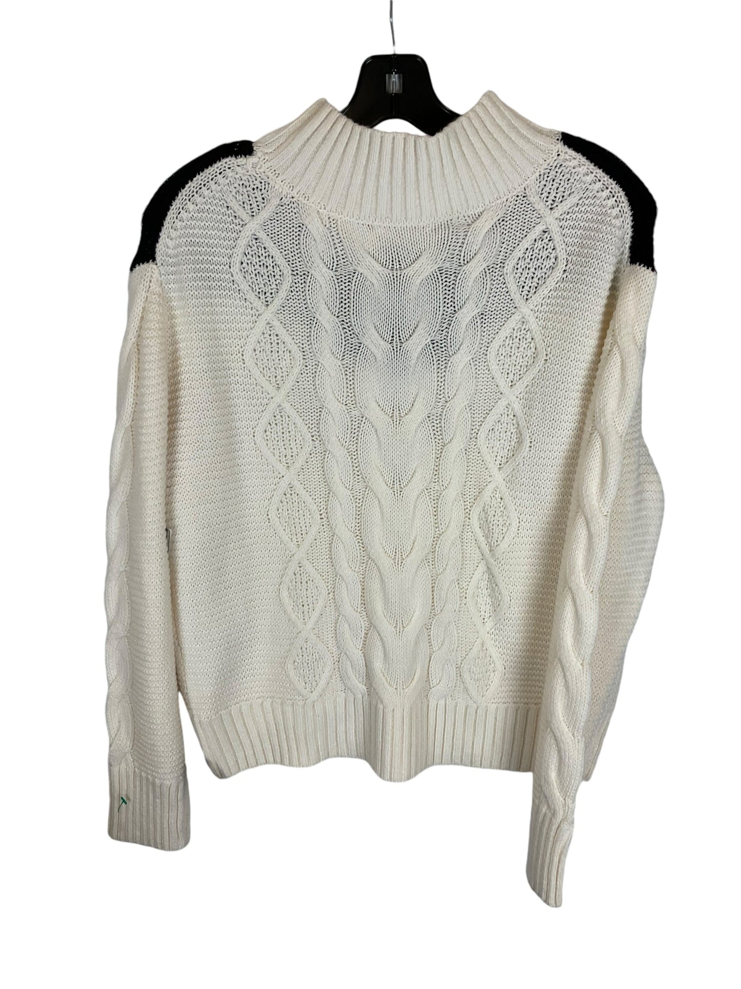 Sweater By New York And Co In White, Size: L