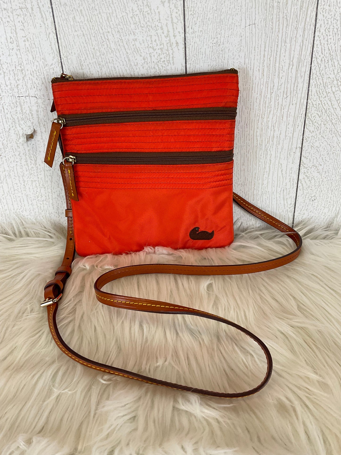 Crossbody Designer By Dooney And Bourke, Size: Small