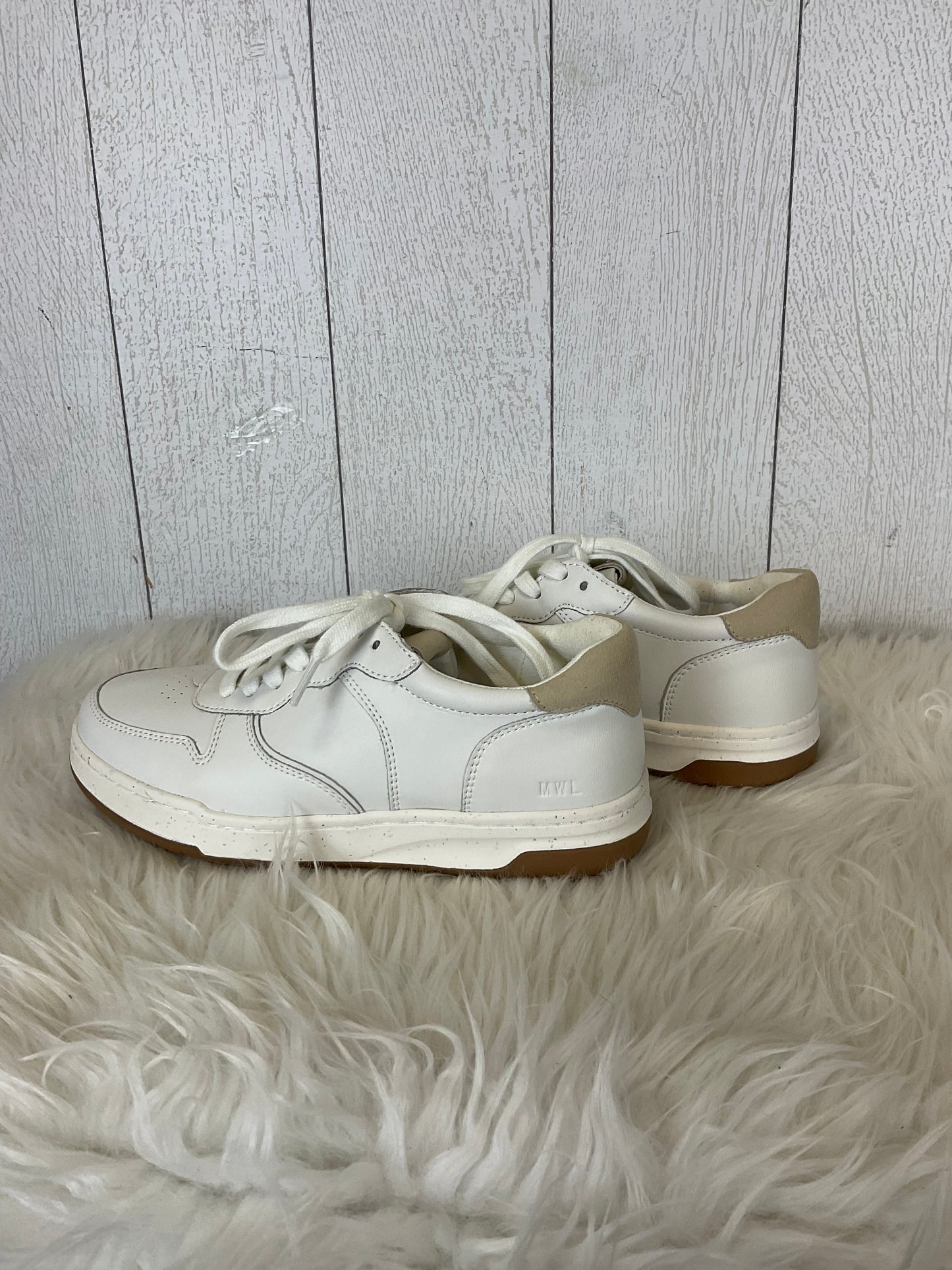 Shoes Sneakers By Madewell In White, Size: 7.5