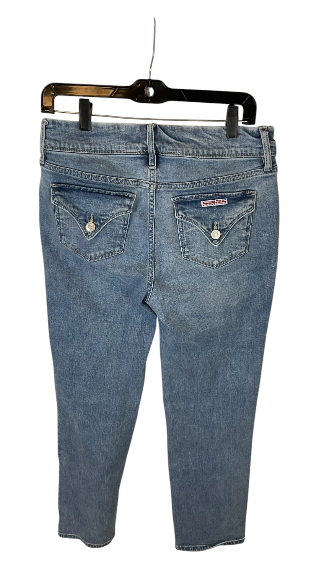 Jeans Designer By Hudson In Blue Denim, Size: 8