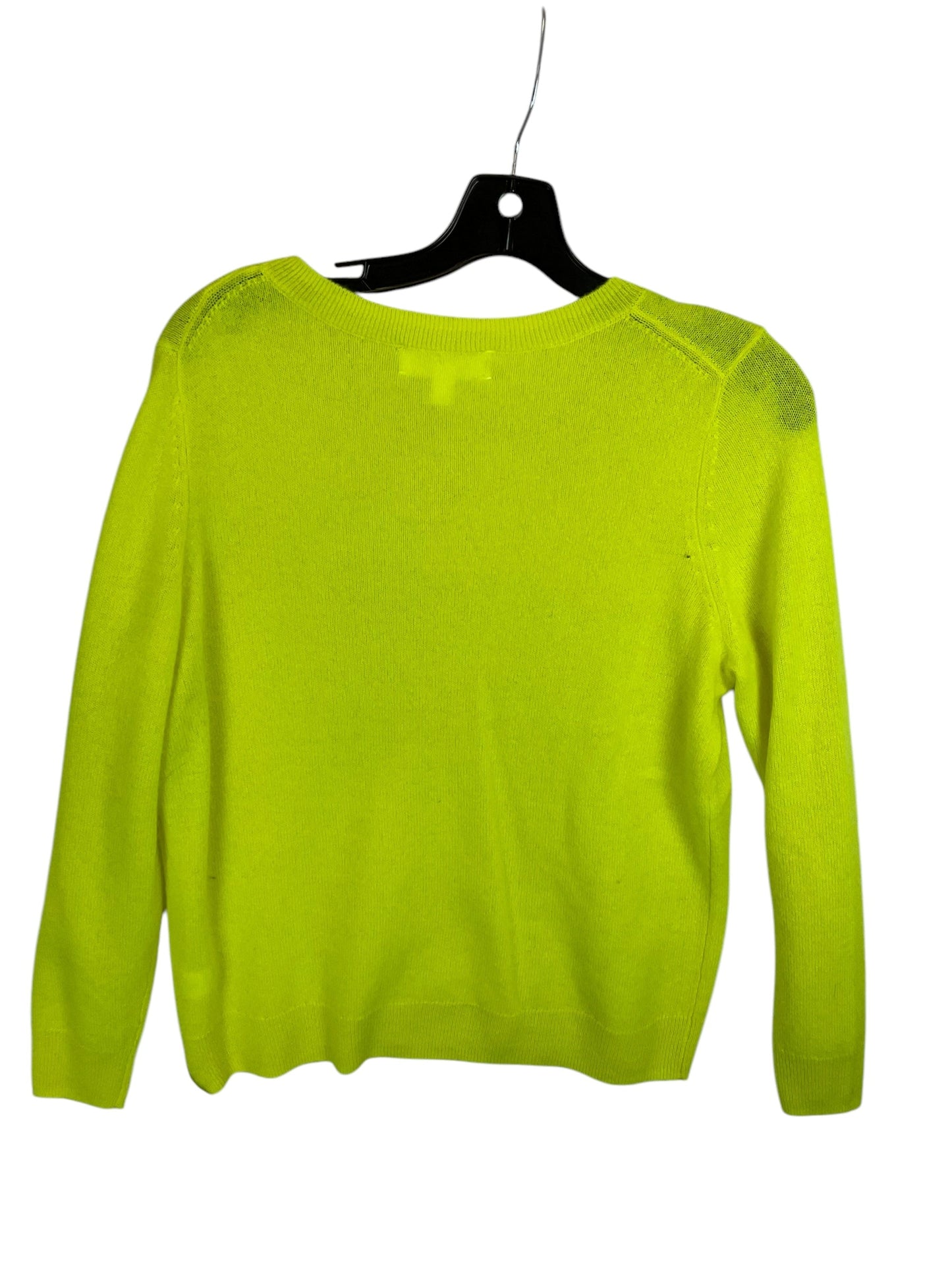 Sweater By Nordstrom In Yellow, Size: L