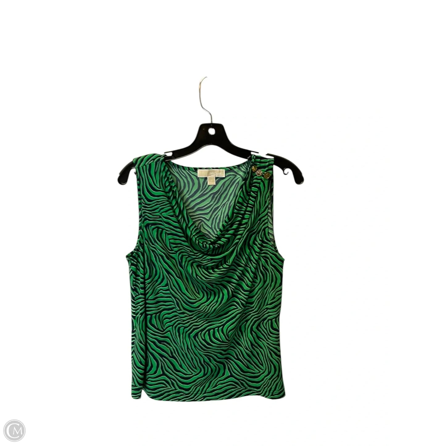 Top Sleeveless By Michael By Michael Kors In Green, Size: L