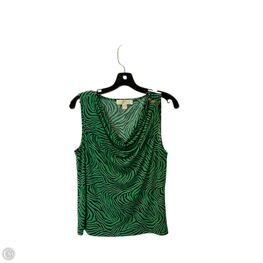 Top Sleeveless By Michael By Michael Kors In Green, Size: L