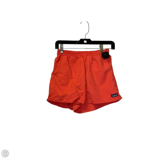 Athletic Shorts By Patagonia In Orange, Size: Xs