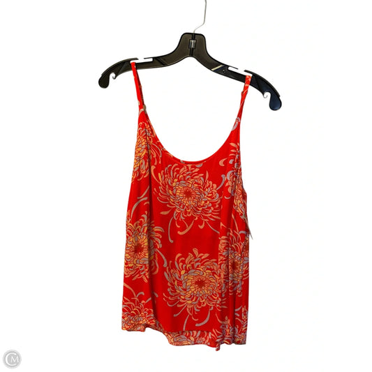 Top Sleeveless By Cabi In Red, Size: S