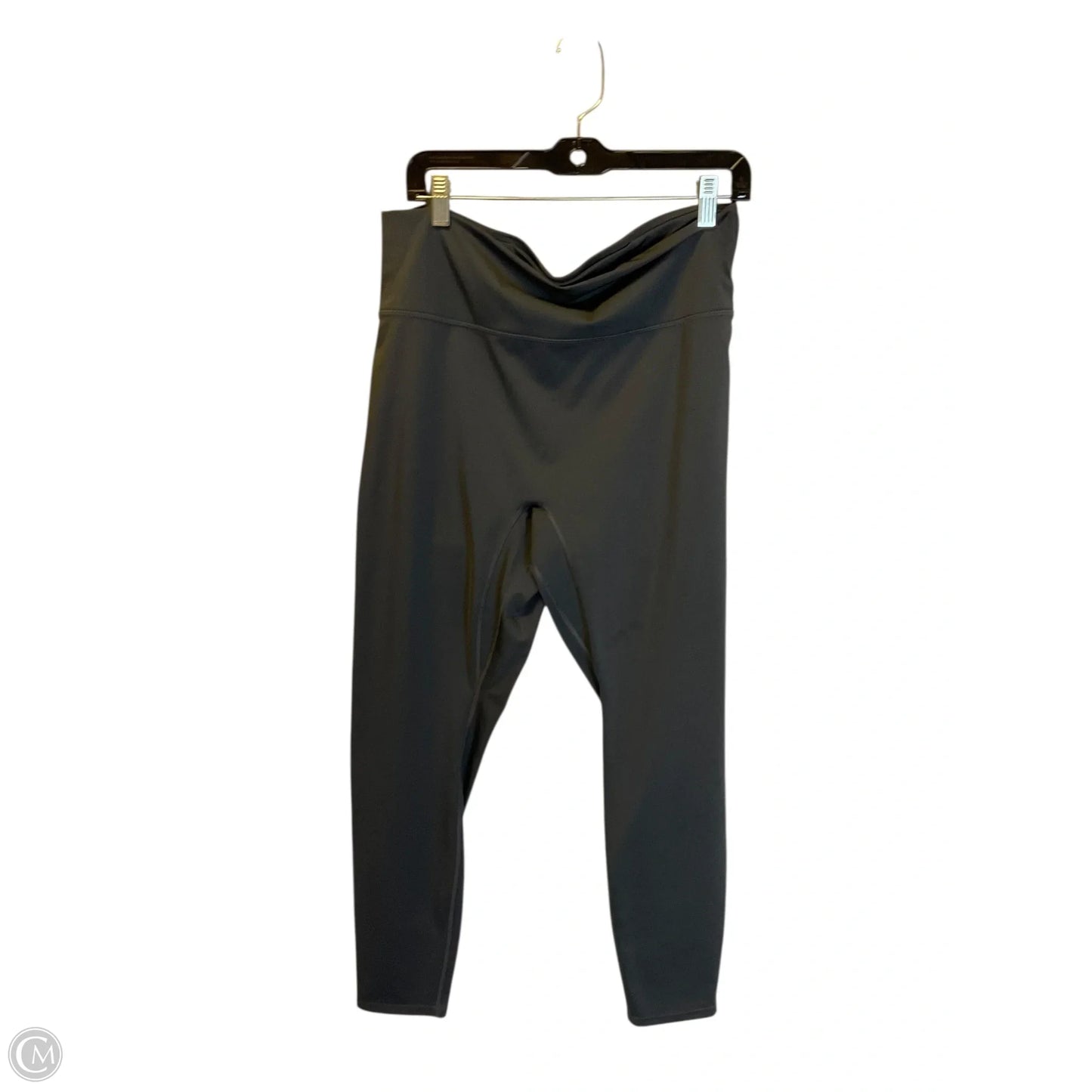 Athletic Leggings By Fabletics In Grey, Size: 2x