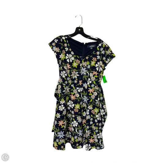 Dress Casual Midi By Modcloth In Navy, Size: S