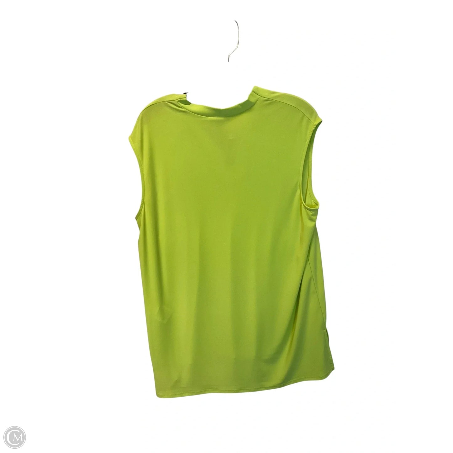 Top Sleeveless By Jones New York In Green, Size: L