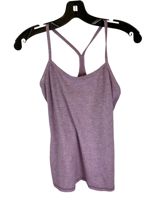 Athletic Tank Top By Lululemon In Purple, Size: 6