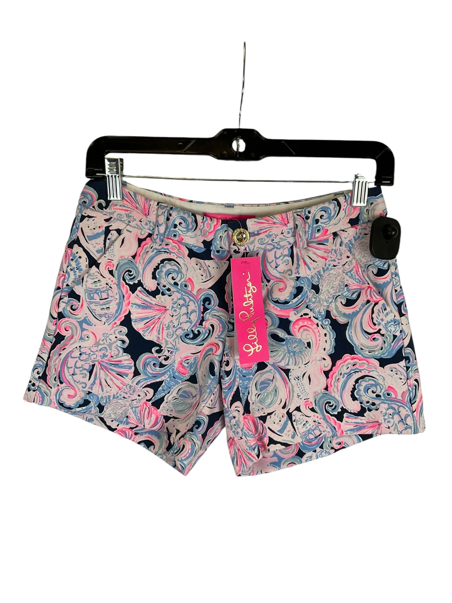 Shorts Designer By Lilly Pulitzer In Blue & Pink, Size: 00