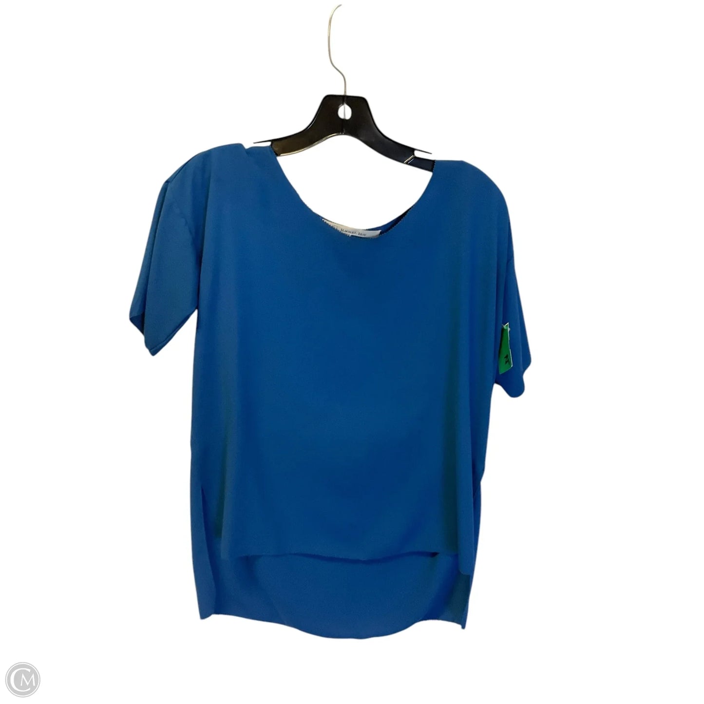 Top Short Sleeve By Rachel Roy In Blue & Brown, Size: Xs