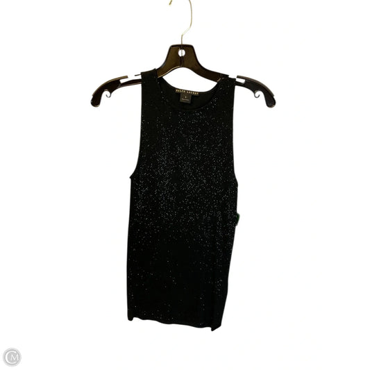 Top Sleeveless By Ralph Lauren In Black, Size: S