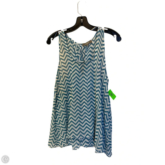 Top Sleeveless By Umgee In Striped Pattern, Size: M