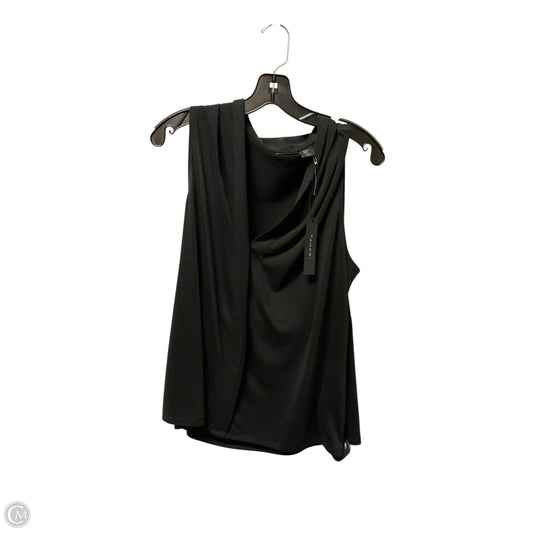 Top Sleeveless By Tahari By Arthur Levine In Black, Size: Xl