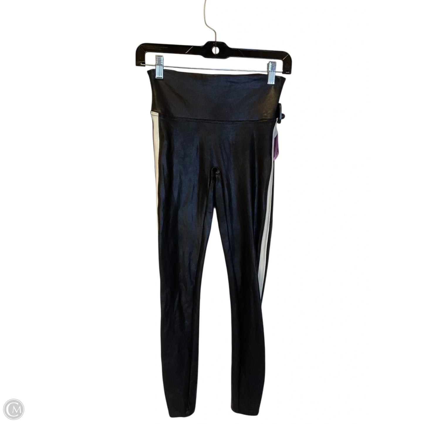 Athletic Leggings By Spanx In Black, Size: Xs