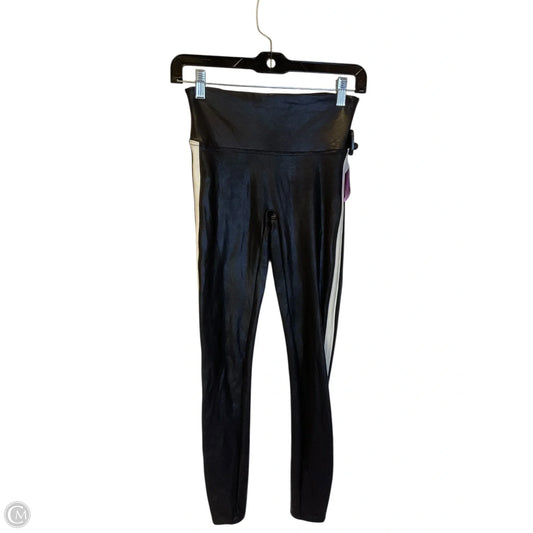 Athletic Leggings By Spanx In Black, Size: Xs