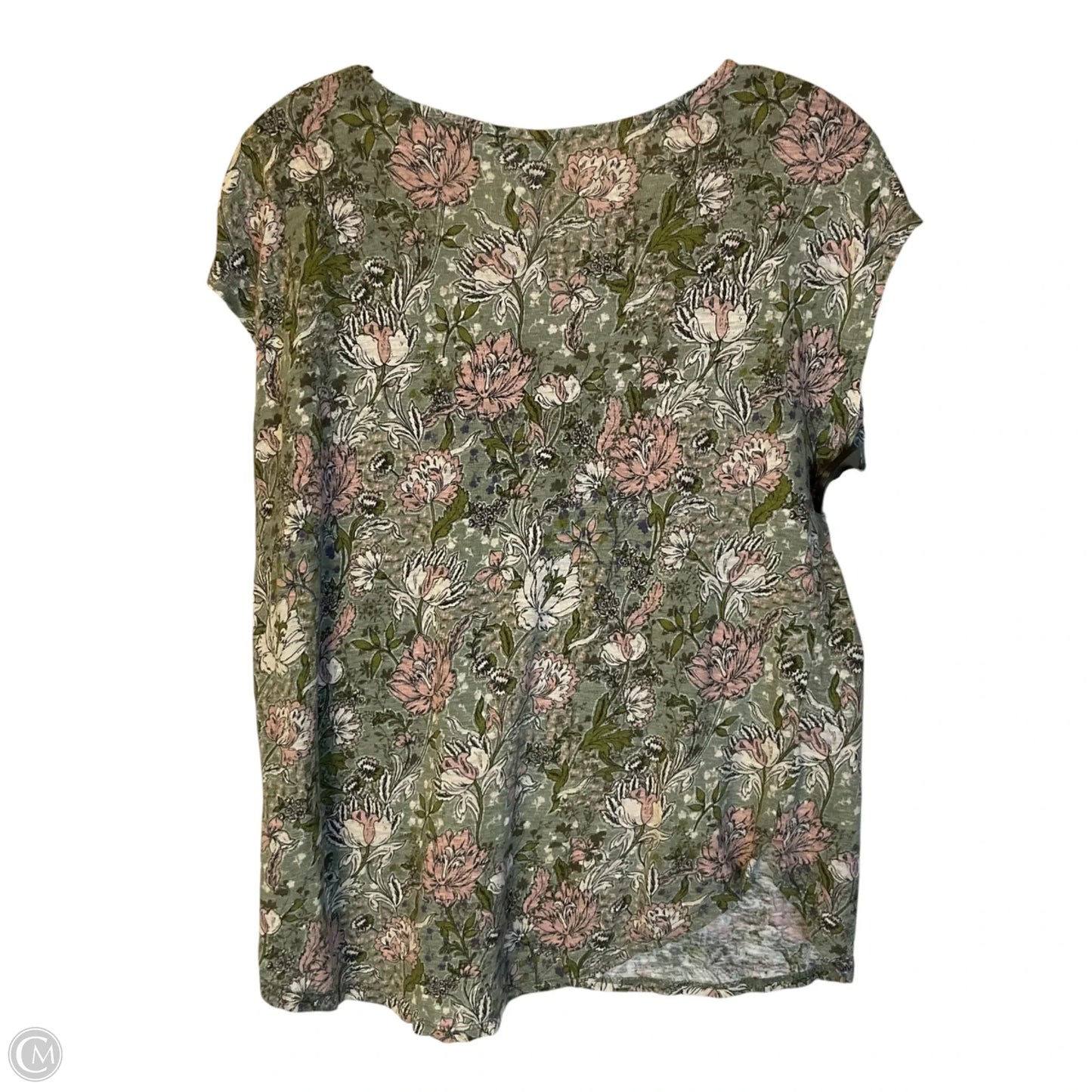 Top Short Sleeve By Joie In Green, Size: Xl
