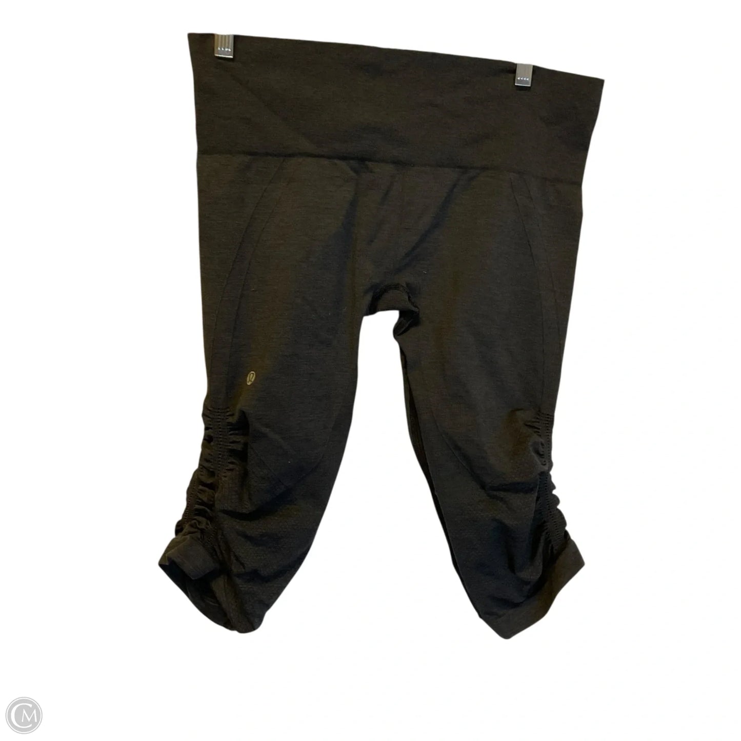 Athletic Capris By Lululemon In Black, Size: M/L