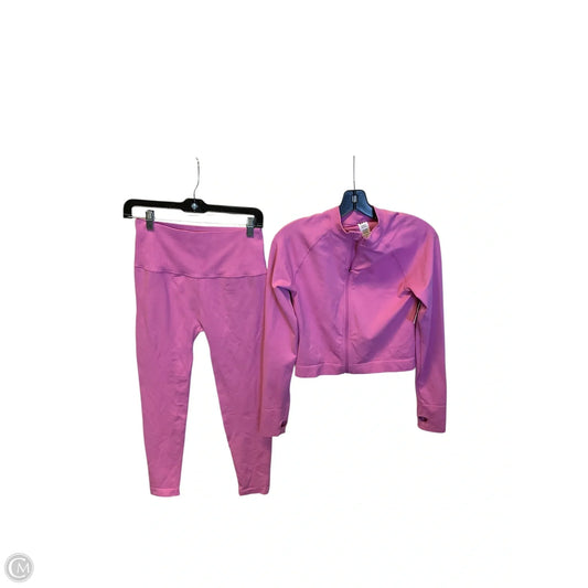 Athletic Pants 2pc By Joy Lab In Pink, Size: M
