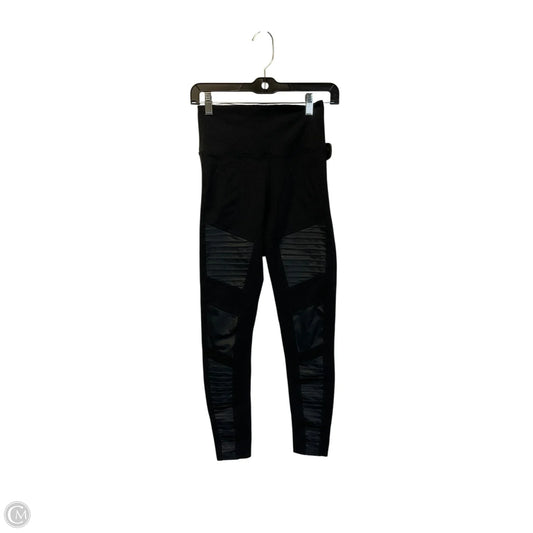 Athletic Leggings By Alo In Black, Size: S