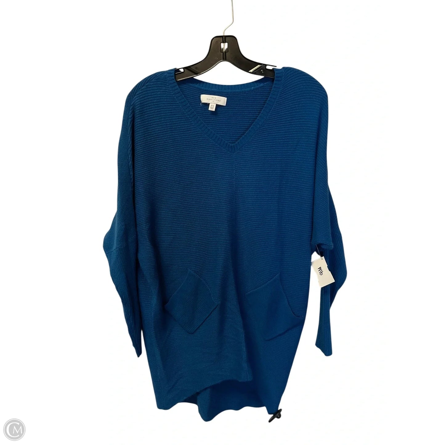 Top Long Sleeve By New Directions In Blue, Size: Xs