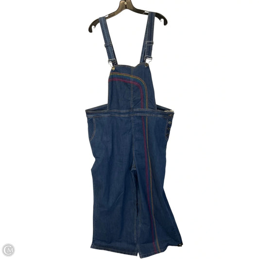 Overalls By Modcloth In Blue Denim, Size: 2x
