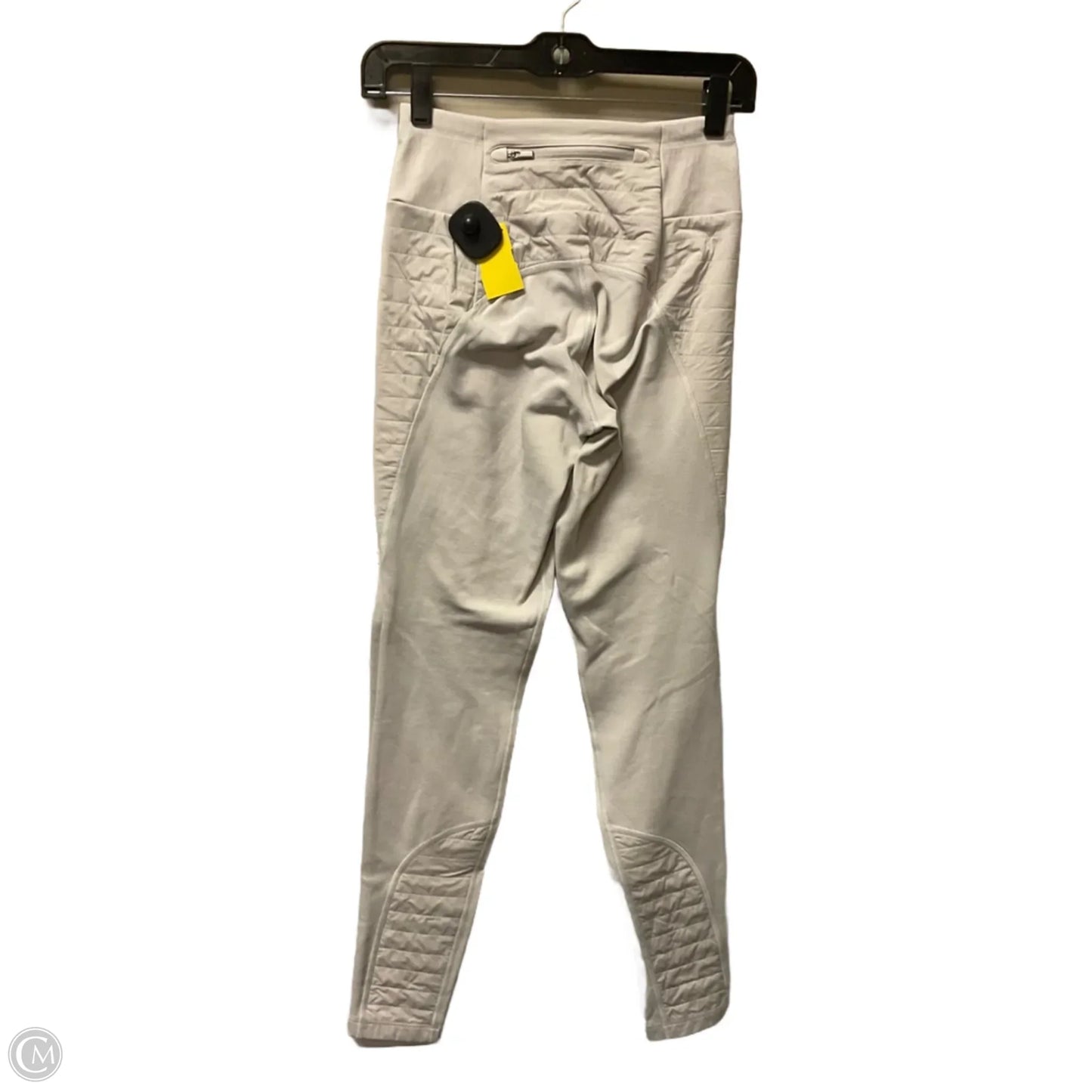 Athletic Leggings By Athleta In Cream, Size: Xxs