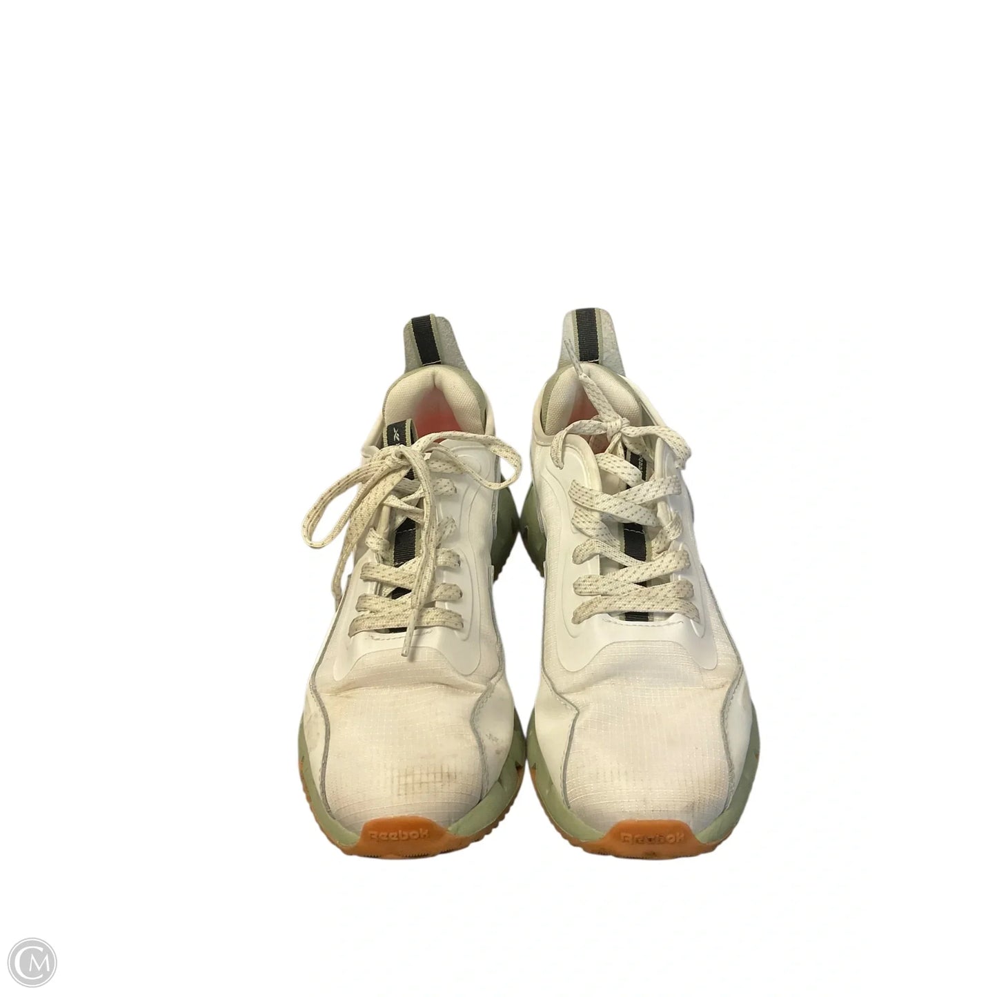 Shoes Athletic By Reebok In White, Size: 9