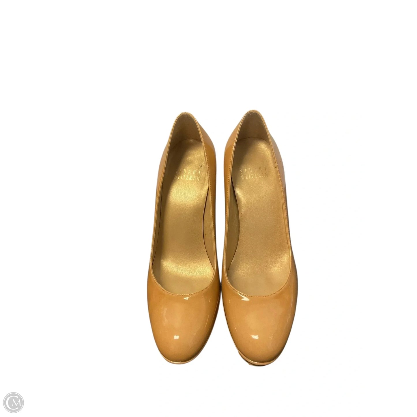 Shoes Designer By Stuart Weitzman In Tan, Size: 5.5