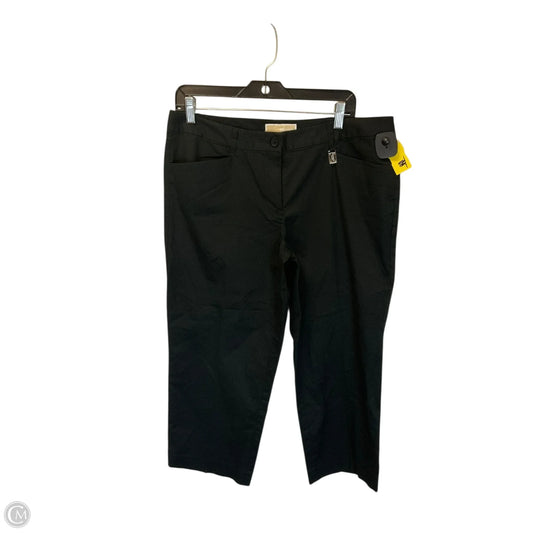 Capris By Michael By Michael Kors In Black, Size: L