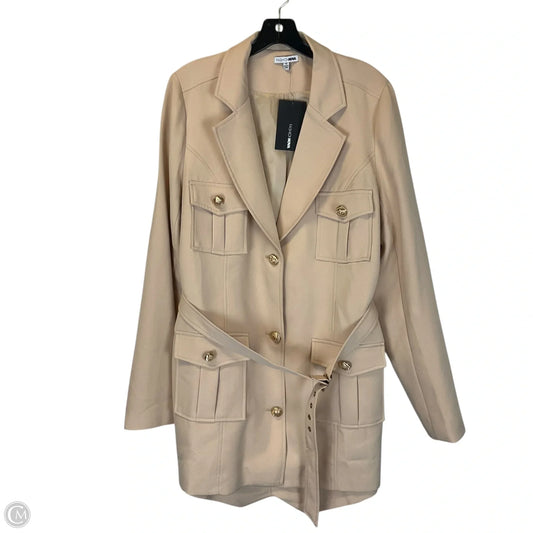 ROMPER By Fashion Nova In Taupe, Size: 1x