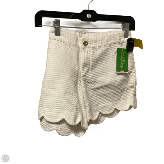 Shorts Designer By Lilly Pulitzer In White, Size: 2