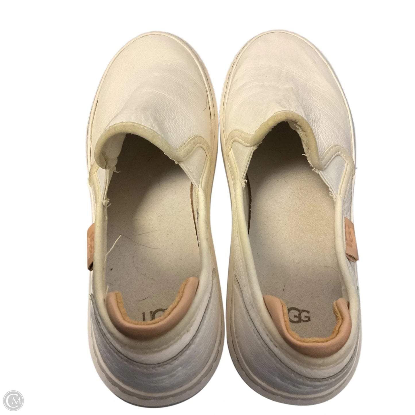Shoes Designer By Ugg In White, Size: 8.5