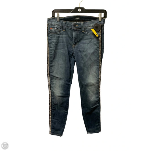 Jeans Skinny By Hudson In Blue Denim, Size: 4