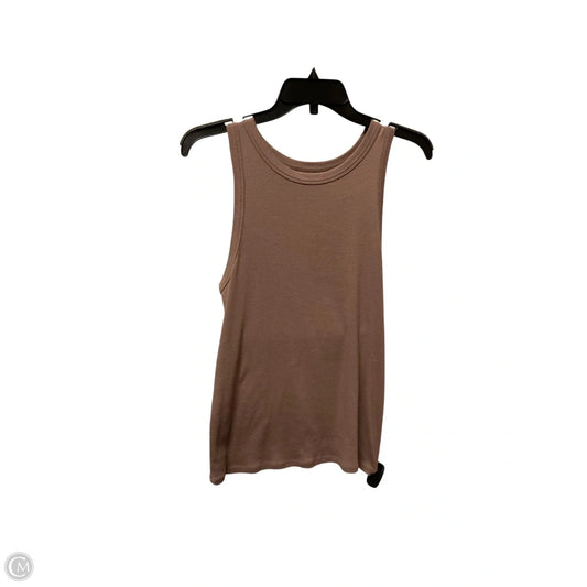 Top Sleeveless By A New Day In Brown, Size: Xl