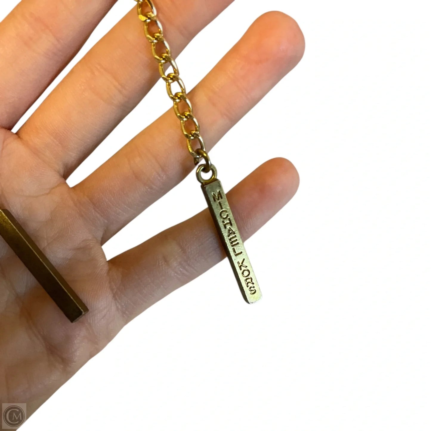 Top Short Sleeve By Michael By Michael Kors In Brown & White, Size: S