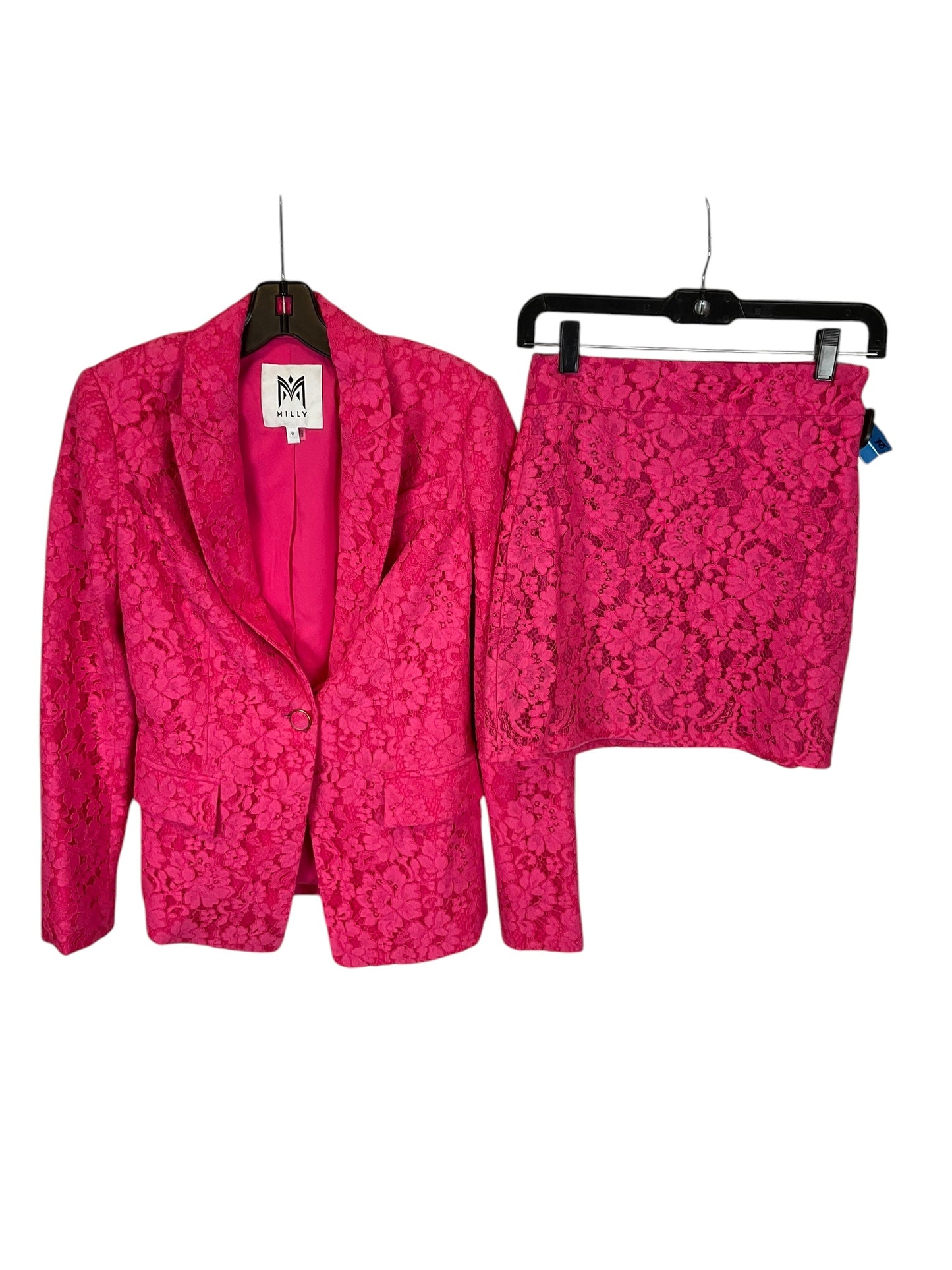 Blazer By Milly In Pink, Size: 0